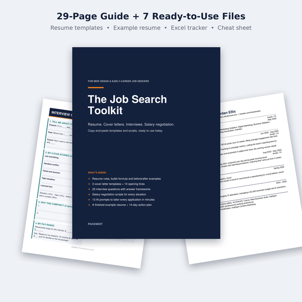 The Job Search Toolkit