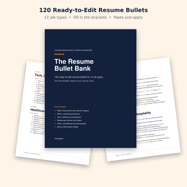 The Resume Bullet Bank
